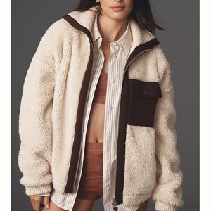 Varley Lowell Sherpa Jacket from Anthropologie